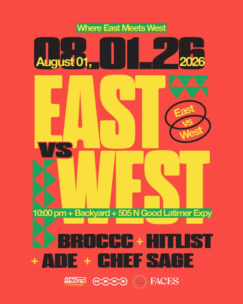 East vs West flyer — ERI FEST 2026 Dallas